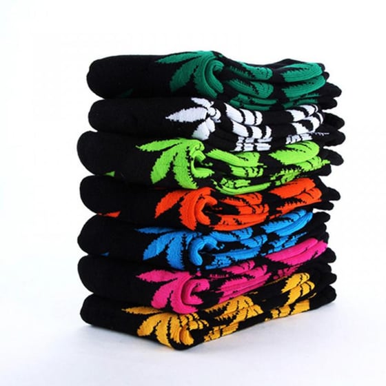 Image of HUF Plantlife Socks Black Series 7 SET