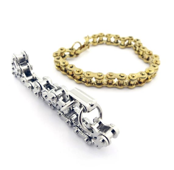 Image of Chain Link Bike Chain Bracelet