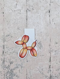 Image 8 of Orange Balloon Dog Magnetic Bookmarks
