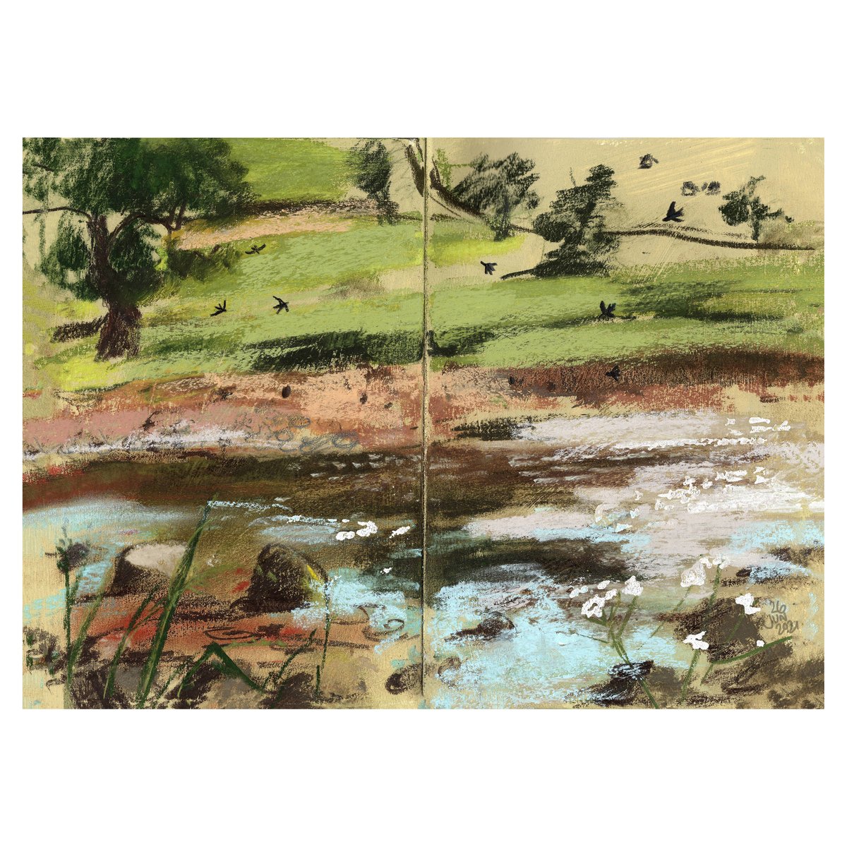 Image of Summer Sketches - Sketchbook Zine