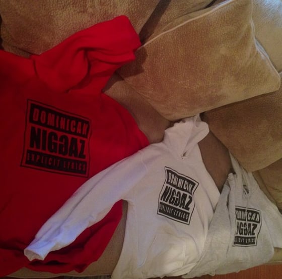 Image of DOMINICAN NIGGAZ HOODY