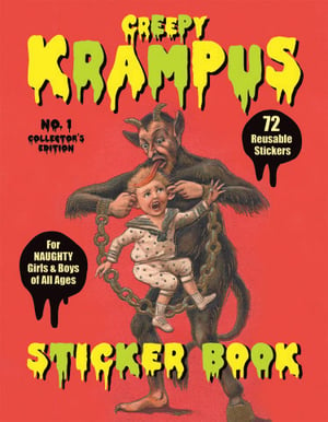 Image of Krampus Sticker Book: 72 Reusable Stickers for Naughty Boys and Girls of All Ages