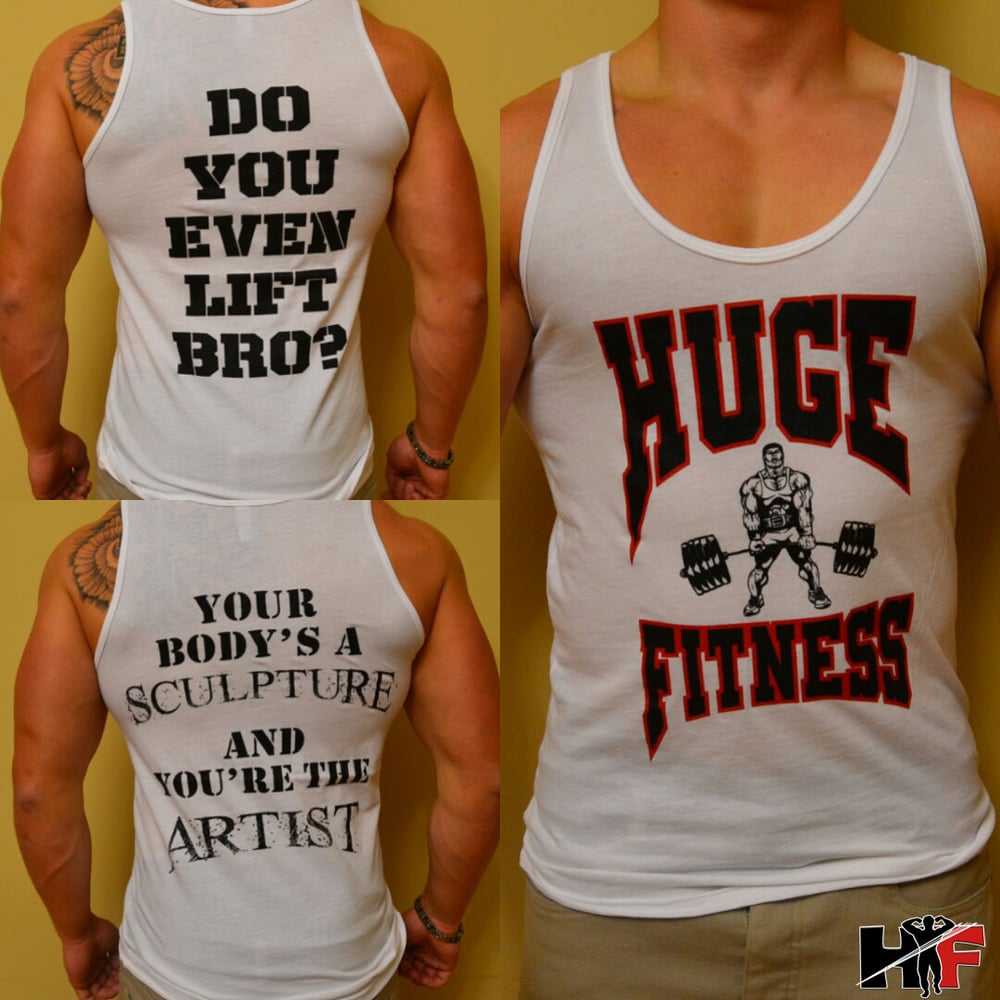 Image of Huge Fitness Tank - White