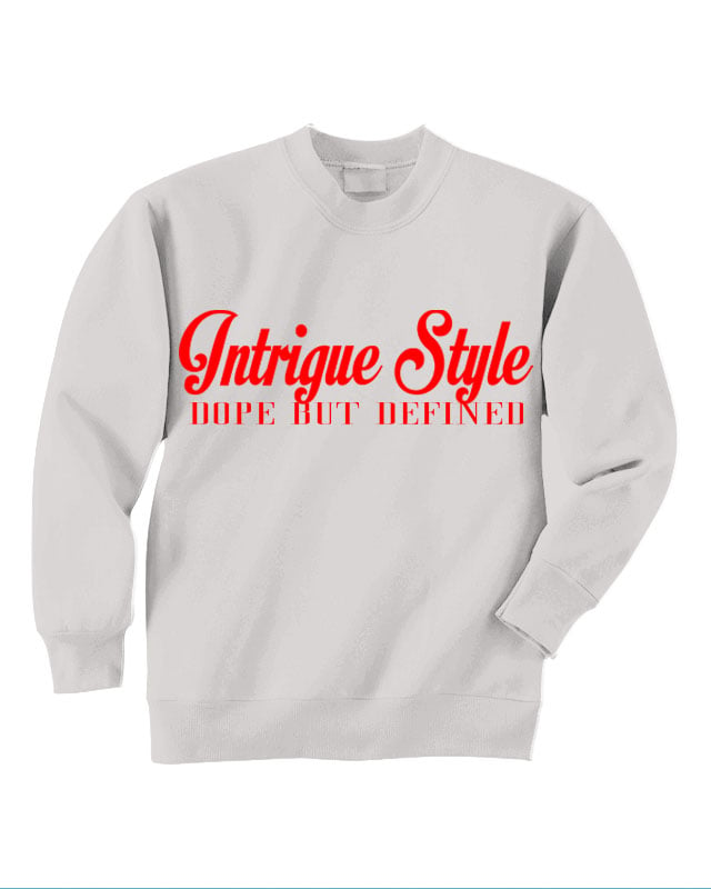 Image of Intrigue Style Limited Edition "Grey" Crew Neck