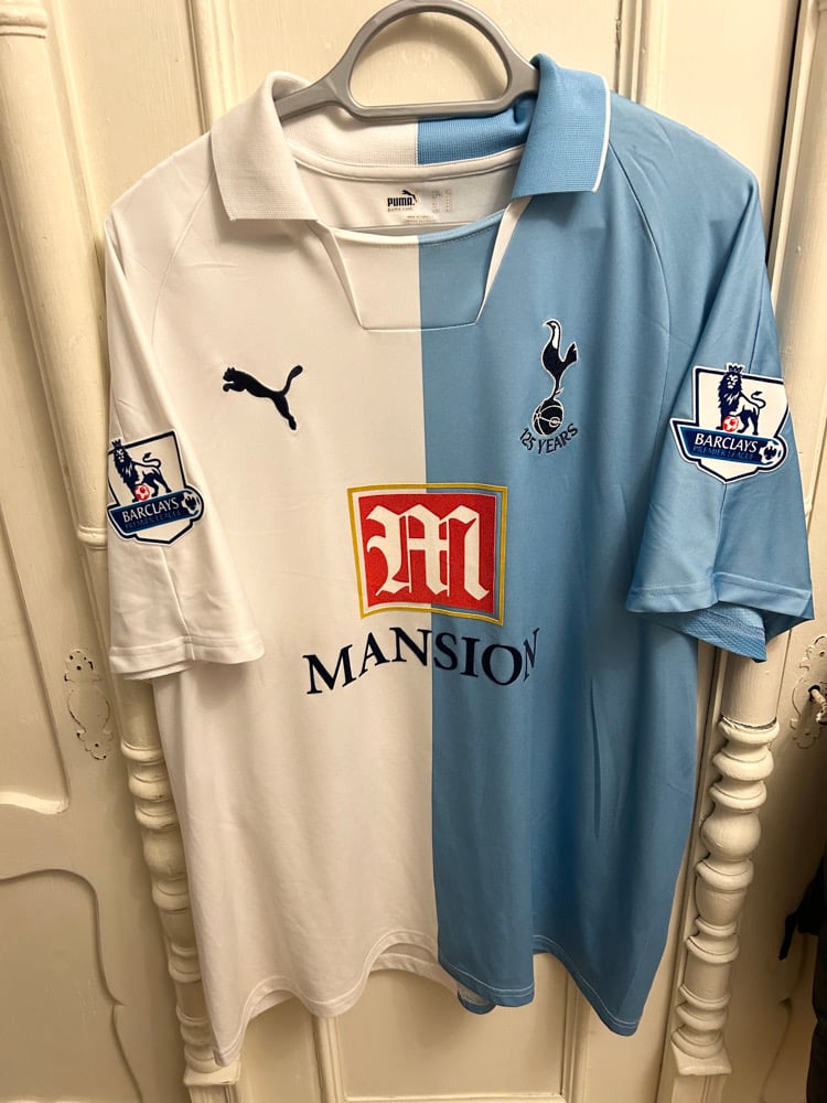 Image of Tottenham Hotspur “BERBATOV 9” 125 Yrs Anniversary Shirt + PL patches (XL)