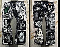 Image 1 of MV Franken Splater Jeans