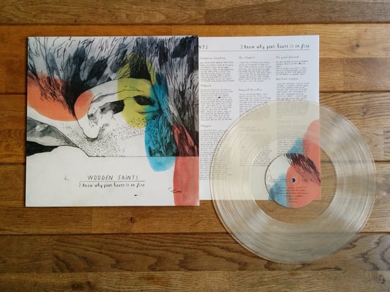 Image of ''I Know Why Your House Is On Fire'' LP on 12'' 180 grams transparant vinyl