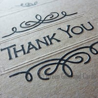 Image 4 of 20 "Thank You" Cards, 100% Recycled Paper