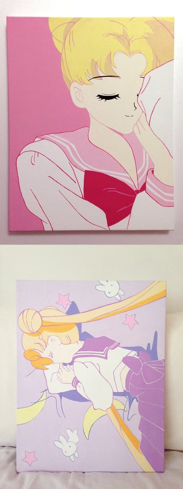 Image of Sleeping Sailor Moon Series