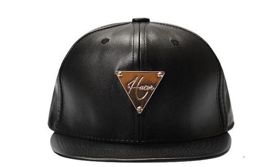 Image of HIxHATER ..Leather Snapback