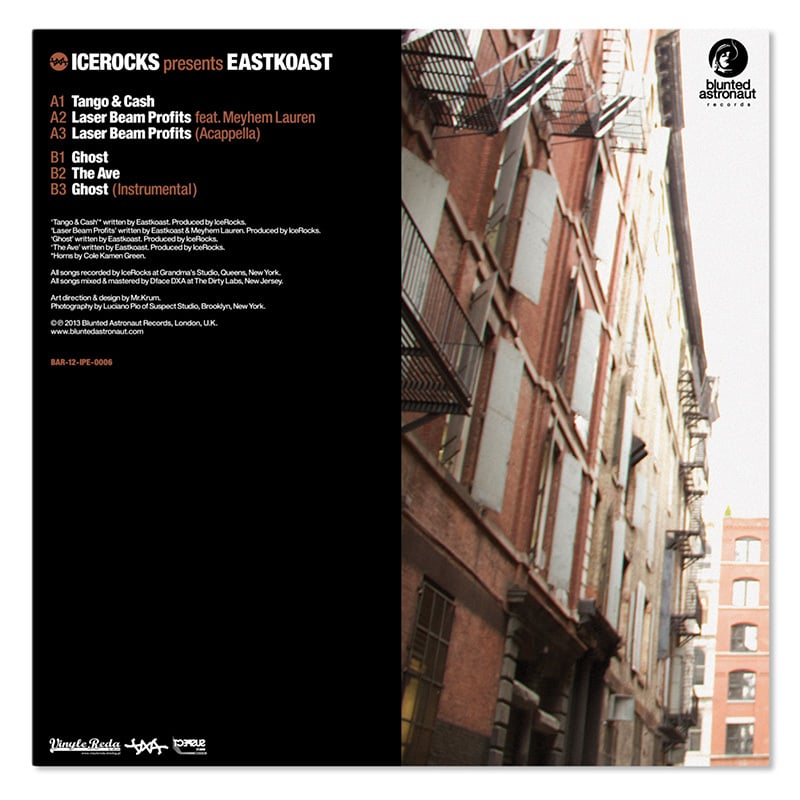 IceRocks Of DXA Presents: Eastkoast - Ghost // 12"