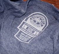 Image 4 of MOCS Logo shirt Navy Heather