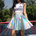 Image of Made To Order - Holographic Circle Skirt
