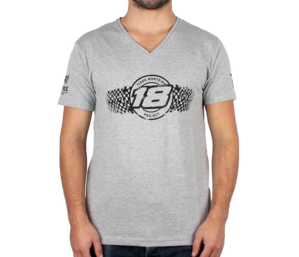 Image of Tiago Monteiro Unisex "Corrosive" V-neck  T-Shirt