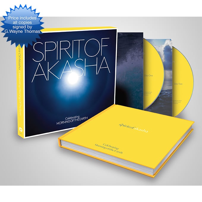 Image of SPIRIT OF AKASHA (PREMIUM CD) AUTOGRAPHED BY G.WAYNE THOMAS