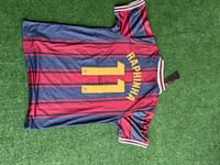 Image 2 of     FC Barcelona Classic Red & Blue Striped Home Kit