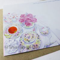 Image 1 of 10 'Tea' Notecards, 100% Recycled Paper