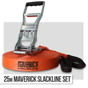 Image of 25m Maverick Slackline Set