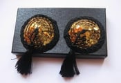 Image of Sequined Pasties or Tassels with Trim