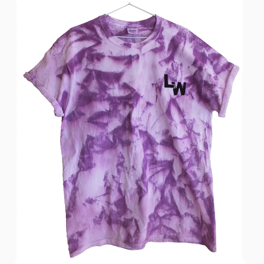 Image of Purple Tie Dye Tee