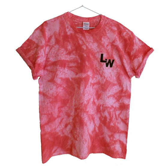 Image of Red Tie Dye Tee