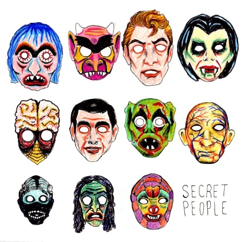 Image of Secret People 7" - black vinyl