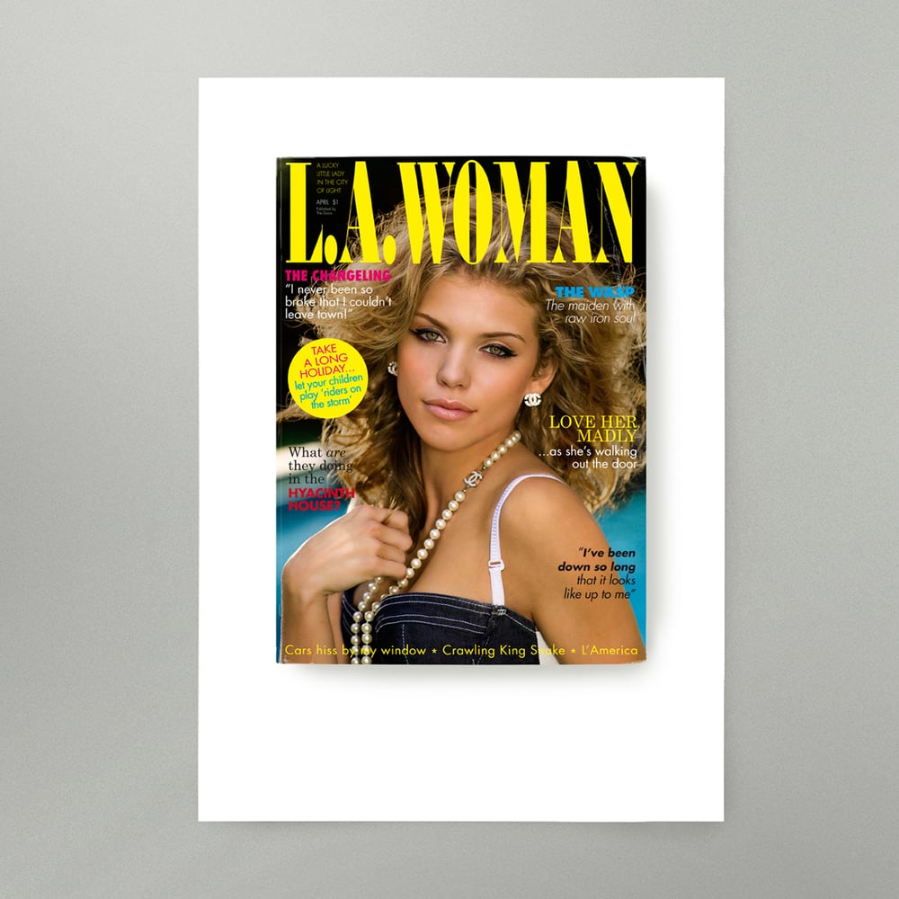 Image of LA Woman Art Print