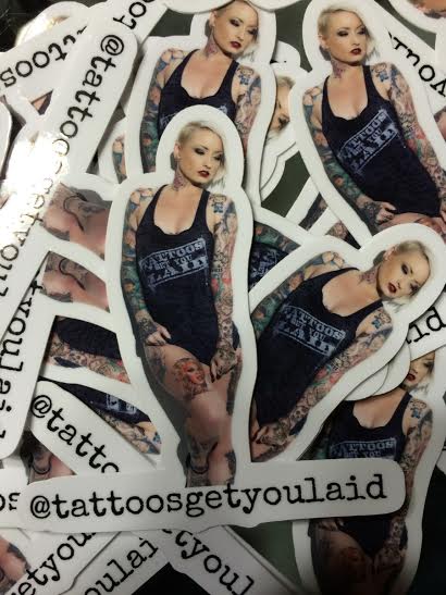 Image of Tattoos Get You Laid/ Vany Vicious Sticker