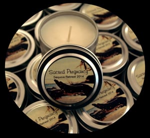 Image of Baby Shower Gift Favor Candles