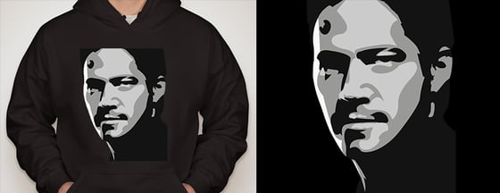 Image of Paul Walker Hoodie