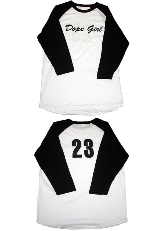 Image of Dope Girl Baseball tee