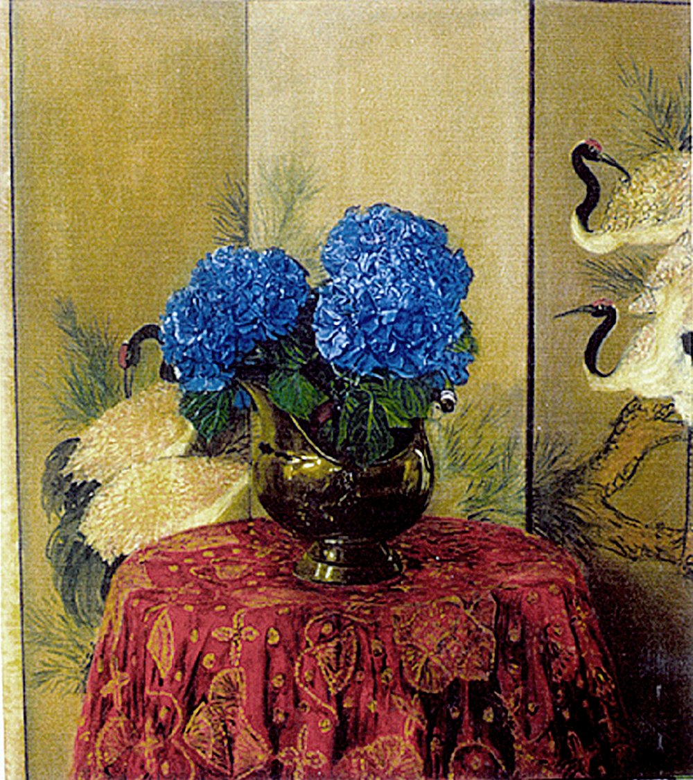 Image of Blue Hortensias
