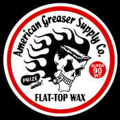 Image of Super 90Wt. Flat-Top Wax 2oz. Screw Top Pocket Grease Tin Cans