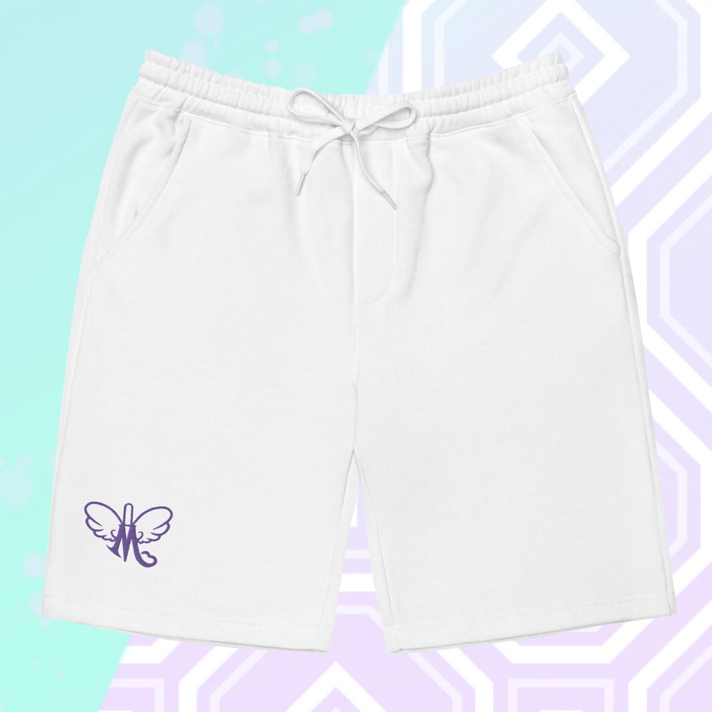 Image of Acolyte Embroidered Fleece Shorts