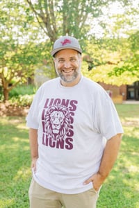 Image 1 of Adult “LIONS” face T-shirt 