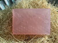 Image 2 of Pink Amber And Vanilla Honeybee Glycerin Body Bar