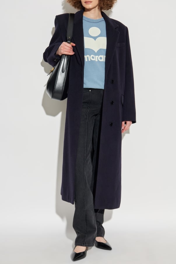 Image of ISABEL MARANT ETOILE MILLYNY SWEATSHIRT SLAYE BLUE