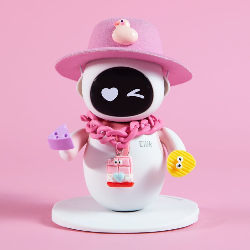 Image of Compatible with Eilik Robot Interaction Exclusive Clothing Toy Accessories  (Only Includes Hat and N