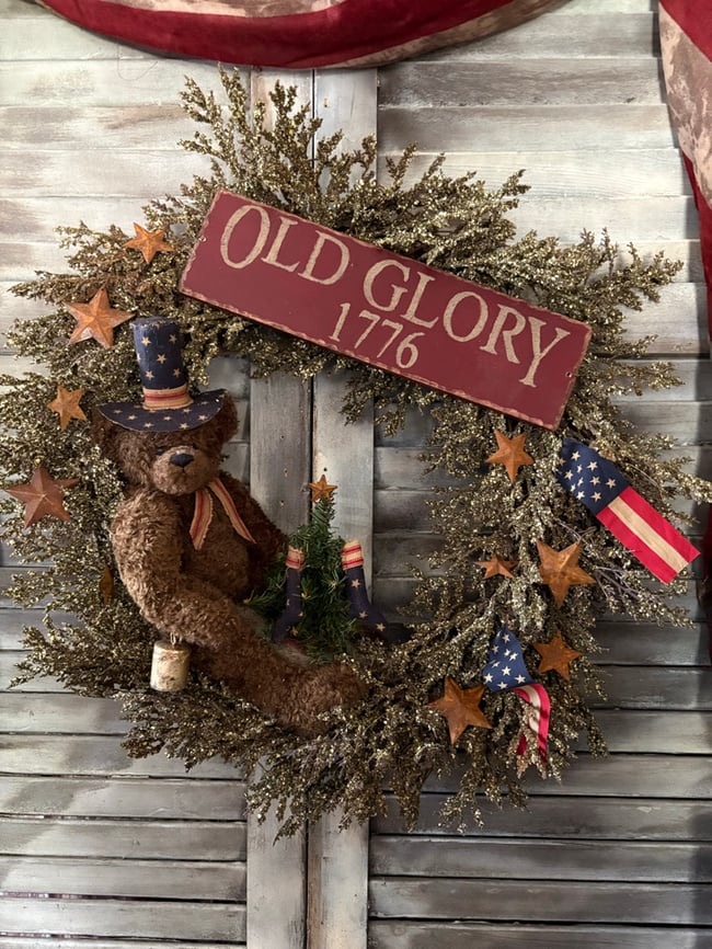 #12 Old Glory 1776 Wreath 