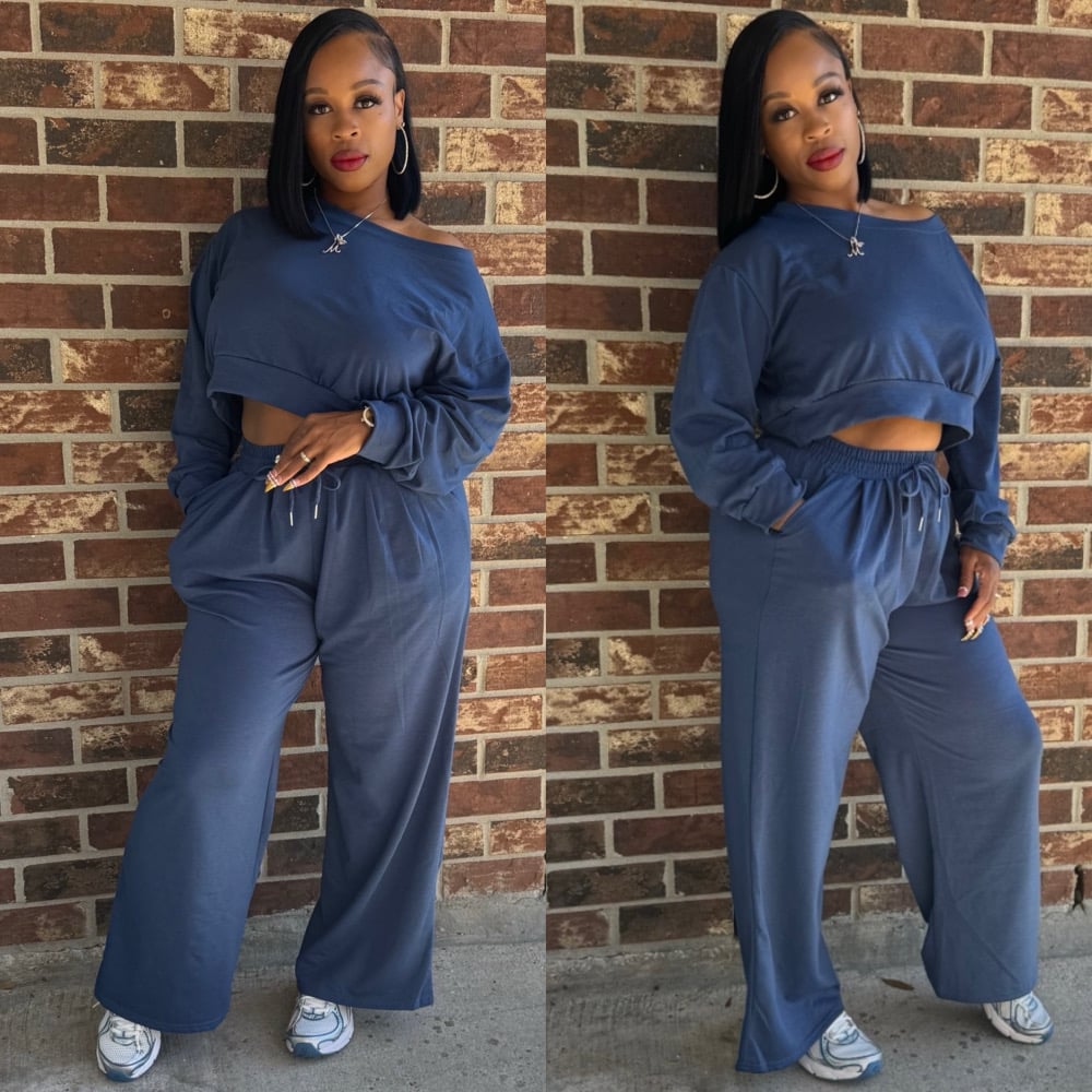 Image of A lil Shoulder (Deep Navy)