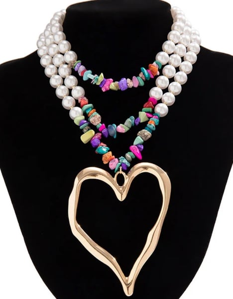 Image of Heart of Love Necklace 