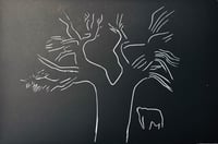 Image 1 of Baobab Tree Linoprint