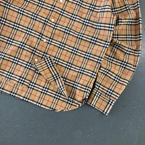 Image of Burberry Nova check shirt, size medium 