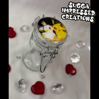Image 2 of emolga & Pikachu Mini Glass Stash