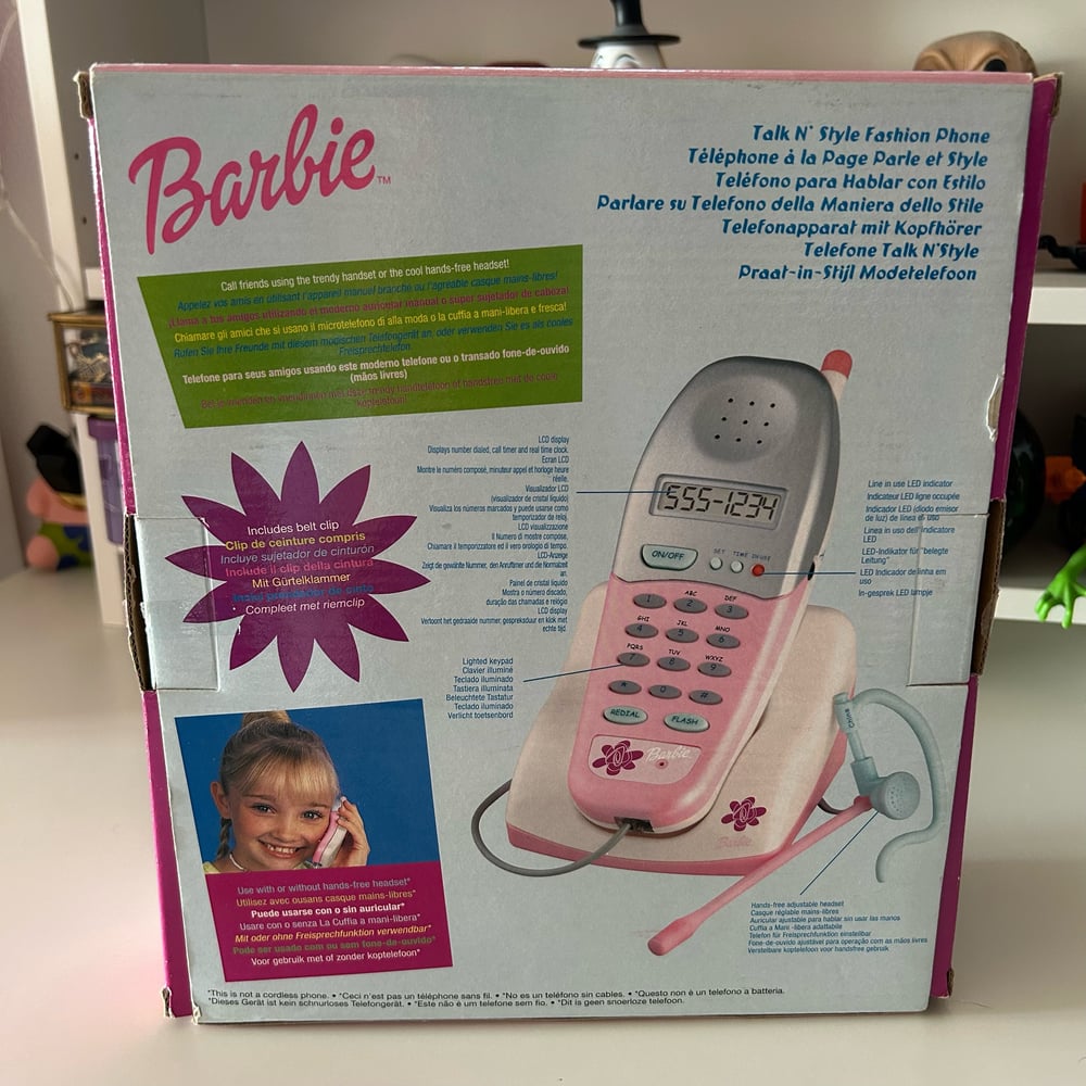 Image of TELEPHONE BARBIE