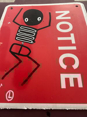 Image of Notice Skel (L)