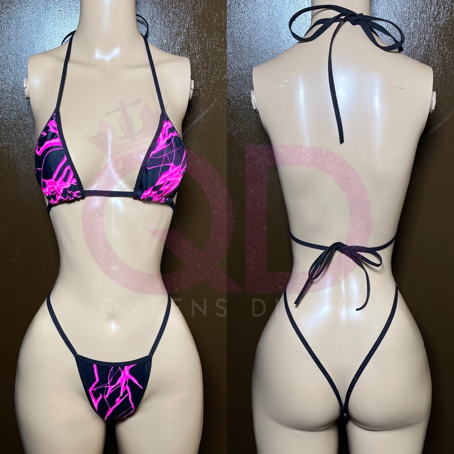 Image of Pink Lightning Bikini