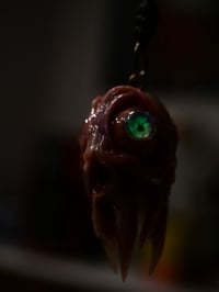 Image 17 of Flesh Oracle Snaggletooth Pendant - Handmade OOAK