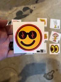 Groovy Smiley Sticker