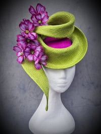 Image 2 of 'Cove' in Lime and Fuschia 